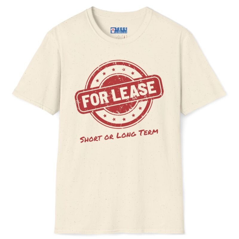 FOR LEASE: Short or Long Term Tee 😉🤝 Natural by Tees For Singles