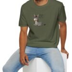 “Stop Looking at My Ass (Donkey) or I Have to Charge” – “Did You Look?” Cartoon 2 Sided T-Shirt Cute Funny Tee by Tees For Singles