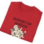 Valentine’s Day Overrated T-Shirt – ‘Change My Mind’ Cupid Graphic Tee 💘😏 by Tees For Singles
