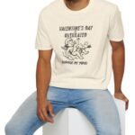 Valentine’s Day Overrated T-Shirt – ‘Change My Mind’ Cupid Graphic Tee 💘😏 by Tees For Singles