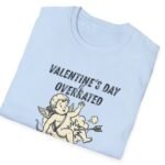 Valentine’s Day Overrated T-Shirt – ‘Change My Mind’ Cupid Graphic Tee 💘😏 by Tees For Singles
