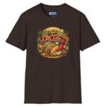 10649844363773918568_2048.jpeg Let's Get Tacos ๐ฎ๐ฅ Retro Mexican Food Taco Tee Dark Chocolate by Tees For Singles - Reaction Fashion
