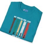1339624106807411262_2048_custom.jpeg My Dream Girl Thinks & Plays Chess Tee♟️❤️ T-Shirt For Flirting by Tees For Singles - Reaction Fashion
