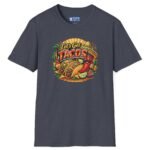 13595465878658831532_2048.jpeg Let's Get Tacos ๐ฎ๐ฅ Retro Mexican Food Taco Tee Heather Navy by Tees For Singles - Reaction Fashion