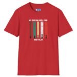 13656893990465104683_2048_custom.jpeg My Dream Girl Thinks & Plays Chess Tee♟️❤️ T-Shirt For Flirting Red by Tees For Singles - Reaction Fashion
