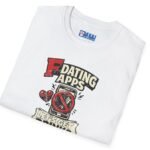 13960779603276864535_2048.jpeg T-Shirt “Dating Apps? I’d Rather Get Drinks” Vintage Graphic Tee by Tees For Singles - Reaction Fashion