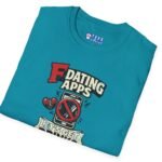 13998140947261362461_2048.jpeg T-Shirt “Dating Apps? I’d Rather Get Drinks” Vintage Graphic Tee by Tees For Singles - Reaction Fashion