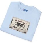 16345200341310596761_2048.jpeg IRL DATES ONLY Cassette Tee Retro Look πΌ β 1 Coffee 2 Drinks 3 Dinner 4 Music by Tees For Singles - Reaction Fashion