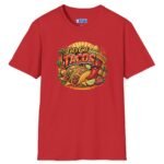 6036376783864866500_2048.jpeg Let's Get Tacos ๐ฎ๐ฅ Retro Mexican Food Taco Tee Red by Tees For Singles - Reaction Fashion