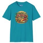 9185045087352243045_2048.jpeg Let's Get Tacos ๐ฎ๐ฅ Retro Mexican Food Taco Tee Tropical Blue by Tees For Singles - Reaction Fashion
