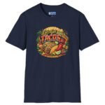 9519932315209482236_2048.jpeg Let's Get Tacos ๐ฎ๐ฅ Retro Mexican Food Taco Tee Navy by Tees For Singles - Reaction Fashion