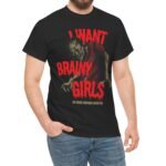 424416038357710515_2048.jpeg "I Want Brainy Girls Graphic T-Shirt" - “Big Brain Cravings Never Die” Retro Zombie Graphic Tee by Tees For Singles - Reaction Fashion